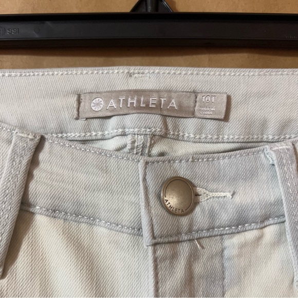 Athleta | NWT Sculptek Skinny Jeans Biscayne Wash Stretch Denim Size 10 Tall - Picture 3 of 11